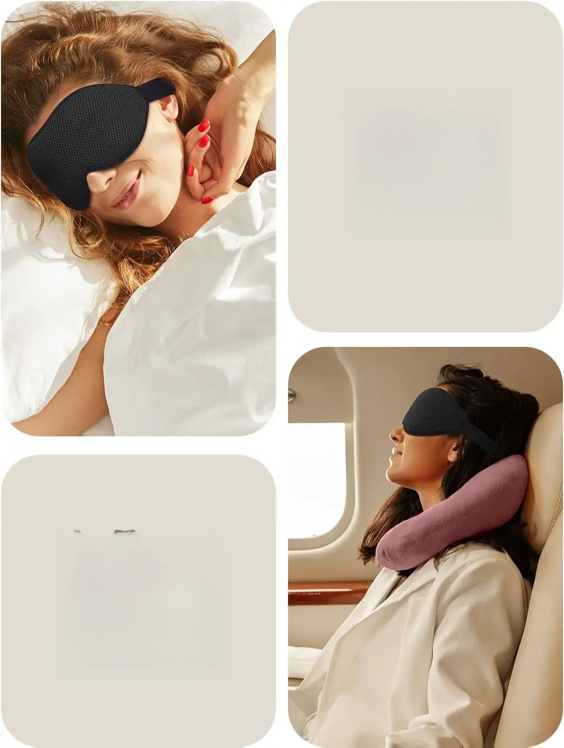 3D Sleep Mask for Side Sleepers