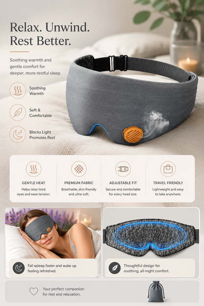 Lavender Weighted Sleep Mask