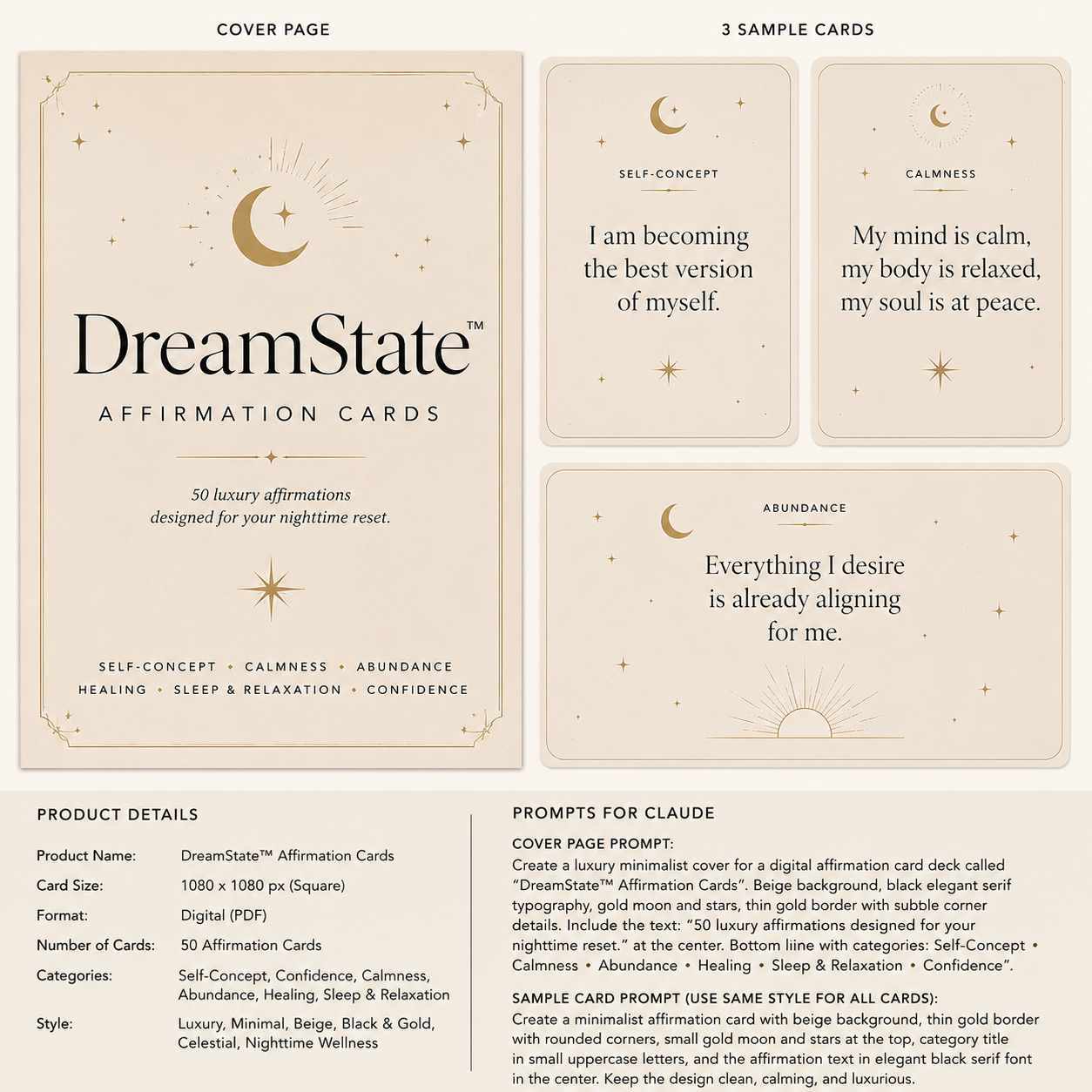DreamState™ Affirmation Cards