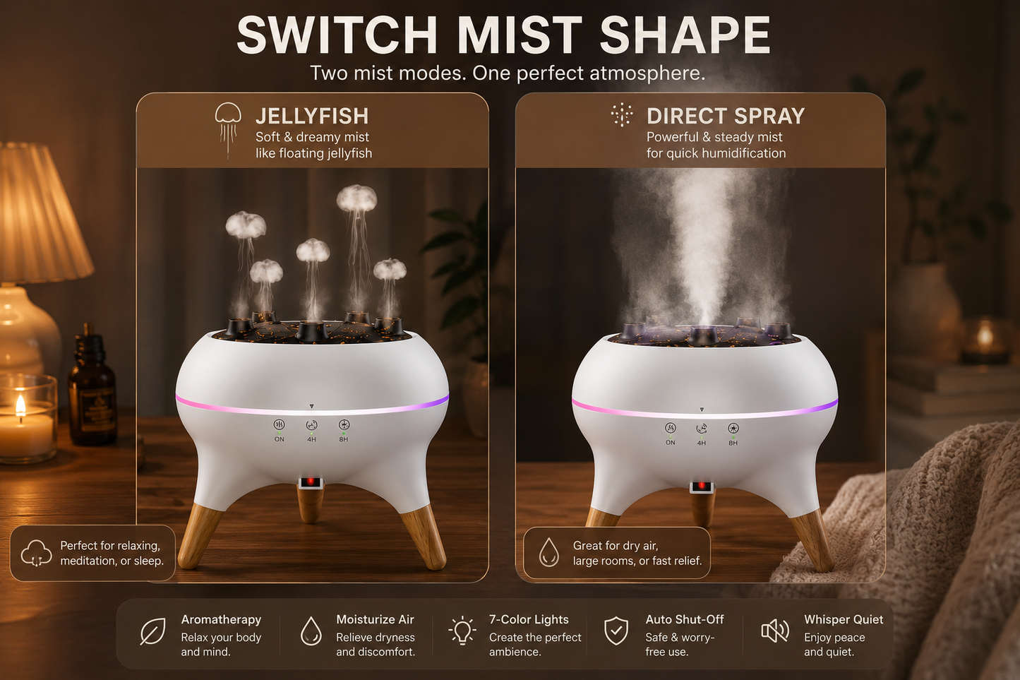 Fireplace Humidifier Diffuser