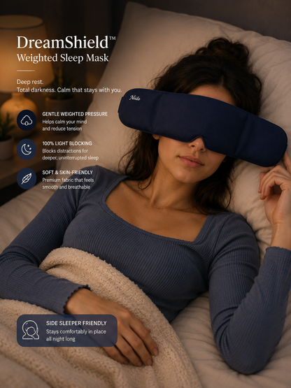 Weighted Blackout Sleep Mask