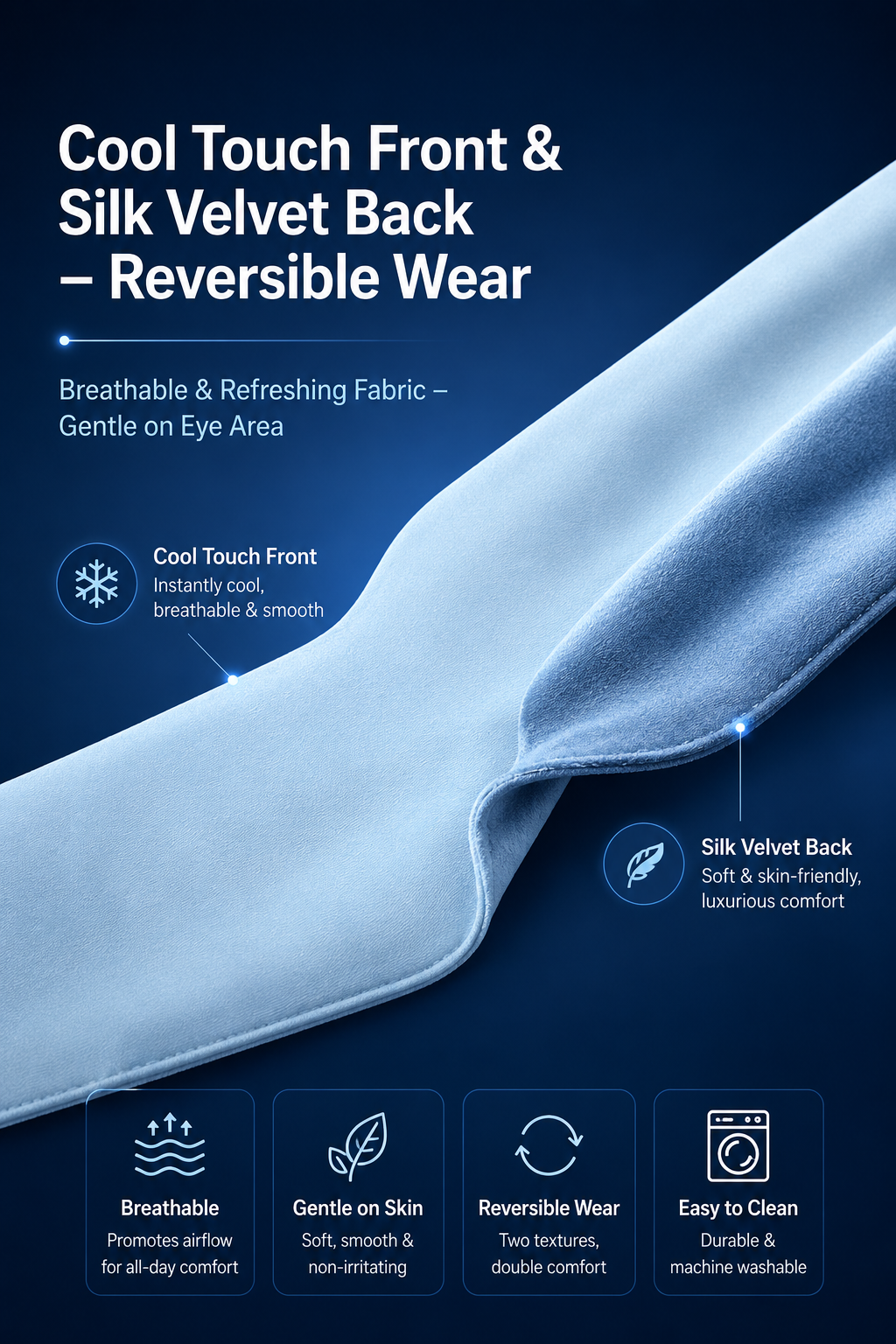 Weighted Blackout Sleep Mask