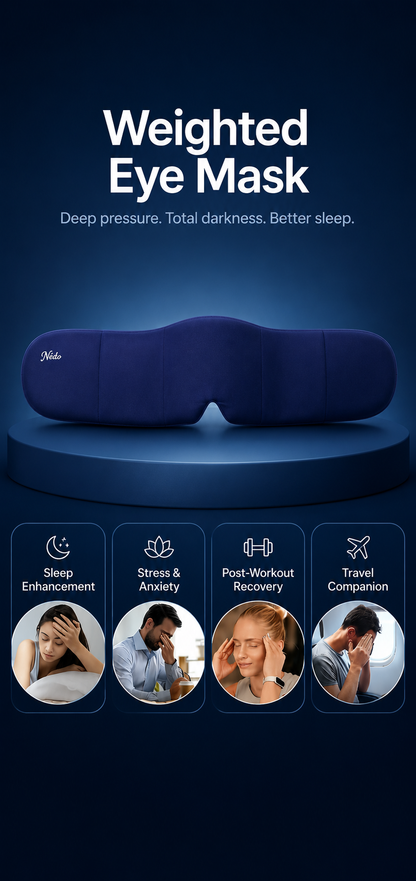 Weighted Blackout Sleep Mask