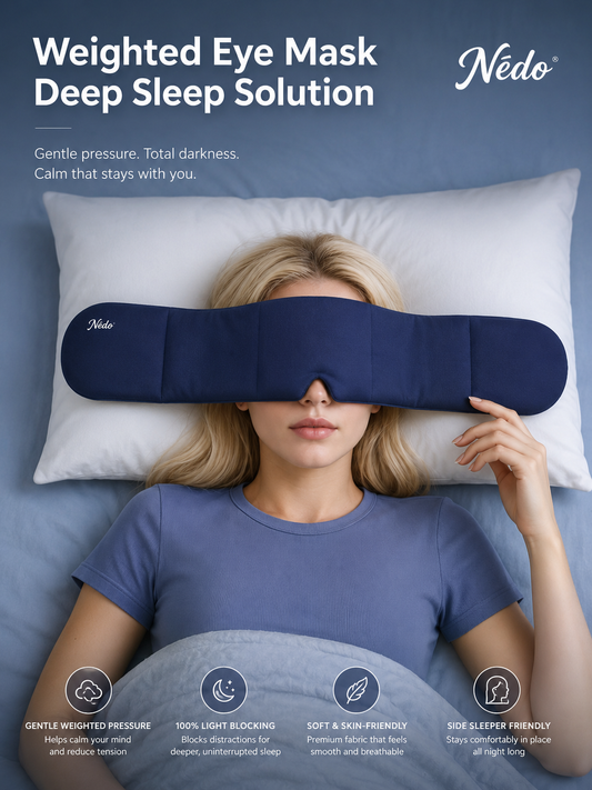 Weighted Blackout Sleep Mask