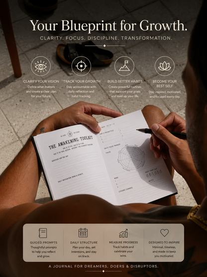 The Awakening Toolkit - Meditation & Self Mastery Guided Journal